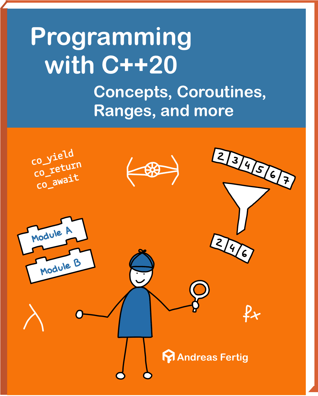 Programming with C++20 - Paperback Cover